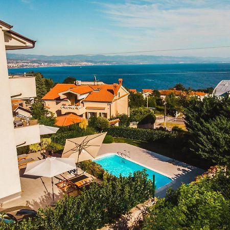 Pool Apartment Maurina Opatija With Sea View Ičići エクステリア 写真