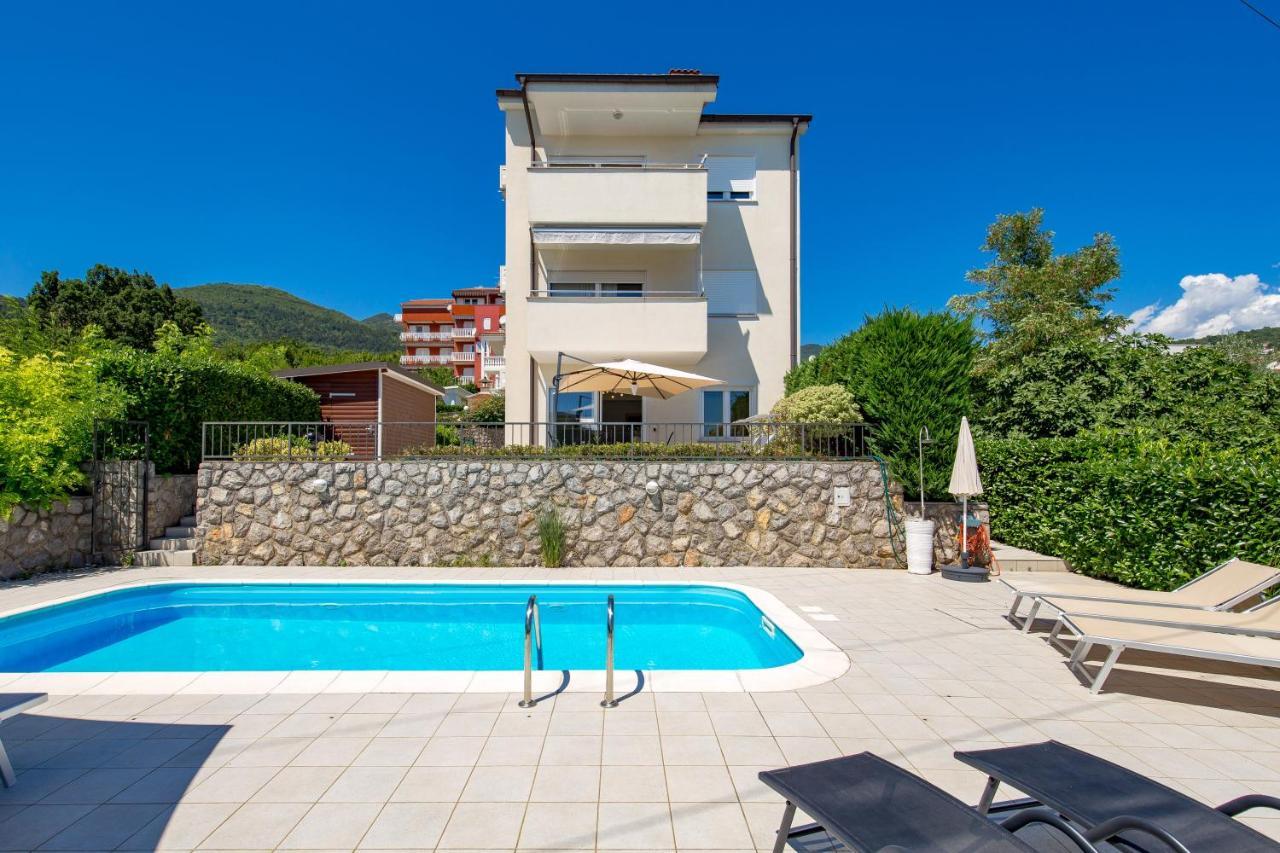 Pool Apartment Maurina Opatija With Sea View Ičići エクステリア 写真